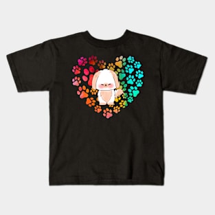 Rainbow Doggie 4 Kids T-Shirt